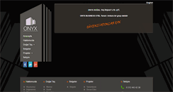 Desktop Screenshot of onyxinsaat.com